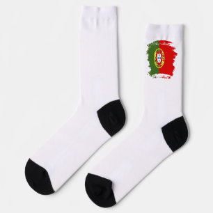 Portugiesische Flagge Socken