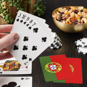 Portugiesische Flagge Spielkarten
