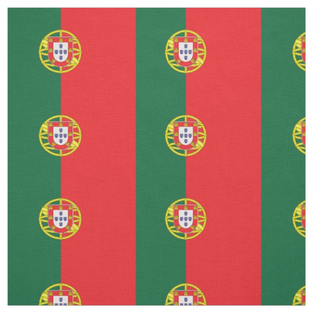 portugiesische Flagge Stoff (Muster)
