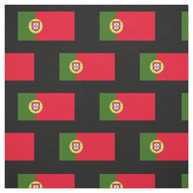 Portugiesische Flagge Stoff (Muster)