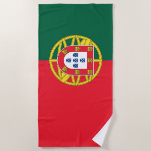 Portugiesische Flagge Strandtuch