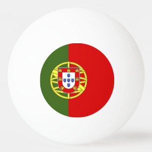 Portugiesische Flagge Tischtennisball