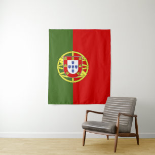 Portugiesische Flagge Wandteppich