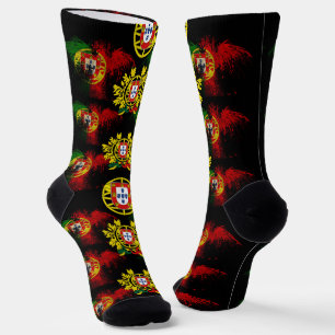 Portugiesische Flaggen Socken