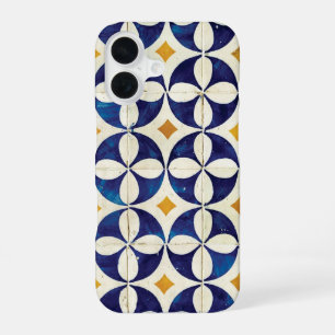 Portugiesische Flies - Azulejo-Muster iPhone 16 Hülle