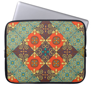 Portugiesische Flies Talavera Style Muster Laptopschutzhülle