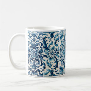 Portugiesische Fliese Kaffeetasse