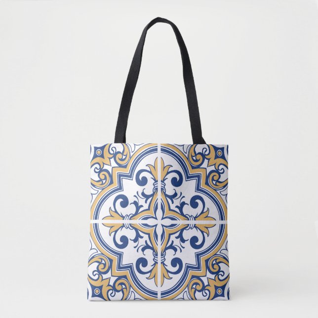 Portugiesische Fliesen 1 Tasche (Vorderseite)