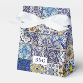 Portugiesische Fliesen-Gastgeschenk Hochzeit Geschenkschachtel