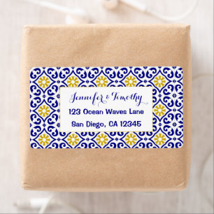 Portugiesische Fliesen Mittelmeerblau Hochzeit