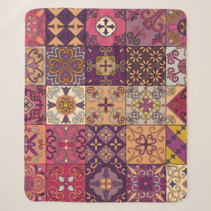 Portugiesische Fliesen: Talavera Stil Muster. Sherpadecke