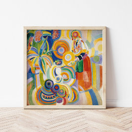 Portugiesische Frau | Robert Delaunay Poster