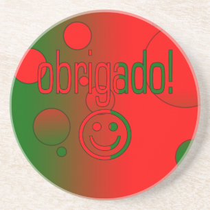 Portugiesische Geschenke danken, die Ihnen, Getränkeuntersetzer
