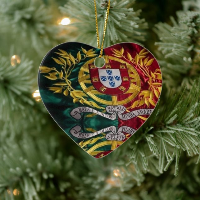 Portugiesische Keramik Keramik Ornament (Baum)