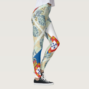 Portugiesische Kultur-Leggings Leggings