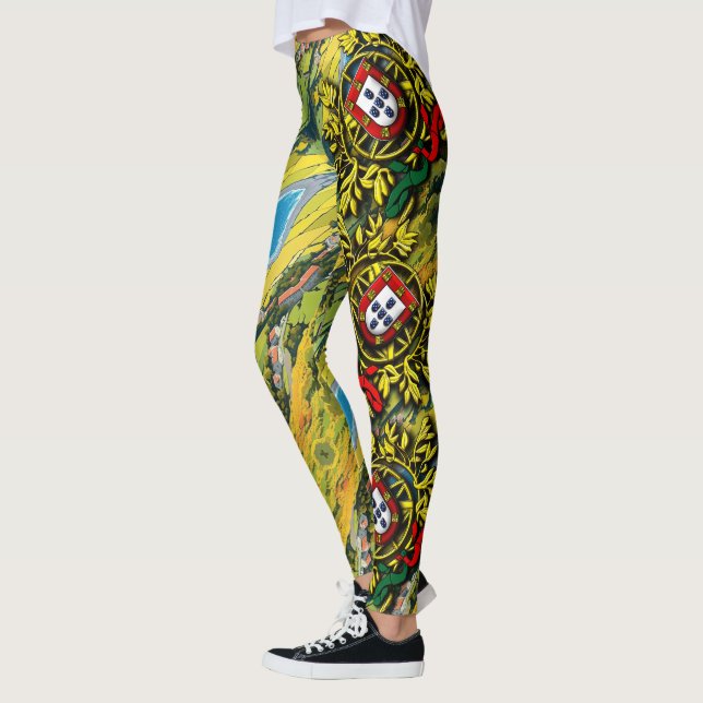 Portugiesische Kultur-Leggings Leggings (Links)