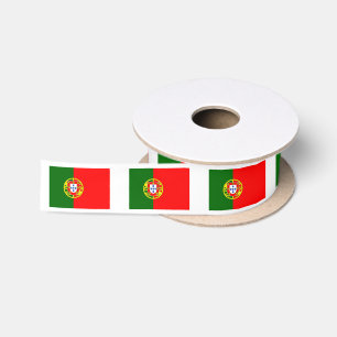 Portugiesische Landesflagge von Portugal Satinband