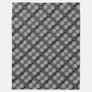 Portugiesische Muster Fleecedecke
