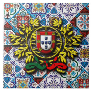 Portugiesische Muster Fliese