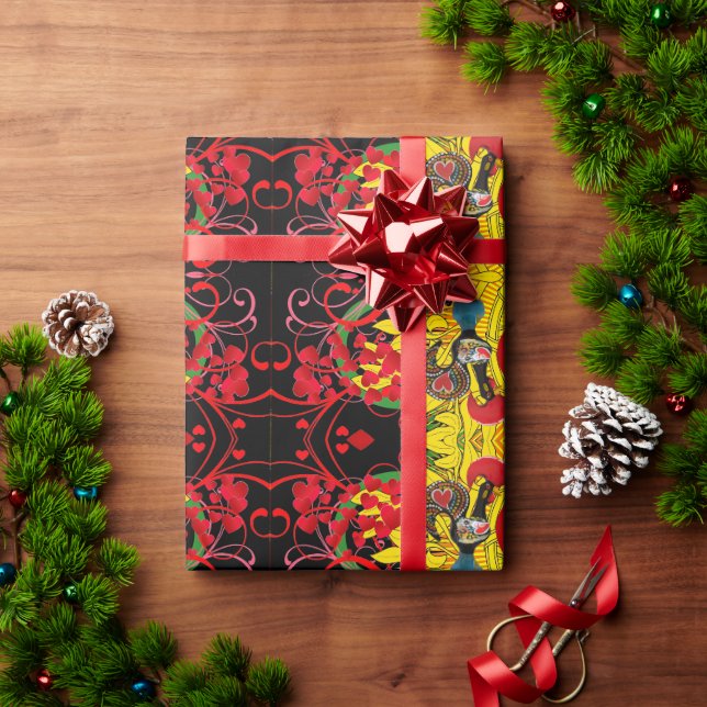 Portugiesische Muster Geschenkpapier (Feiertagsgeschenk)