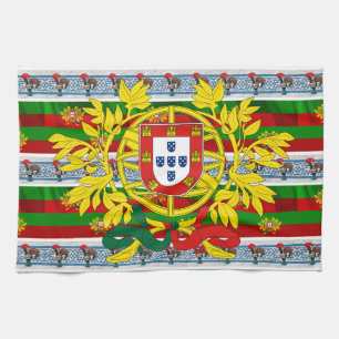 Portugiesische Muster Geschirrtuch