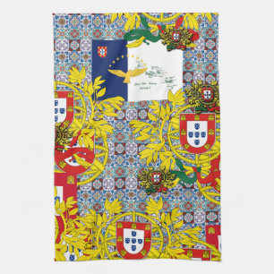Portugiesische Muster Geschirrtuch