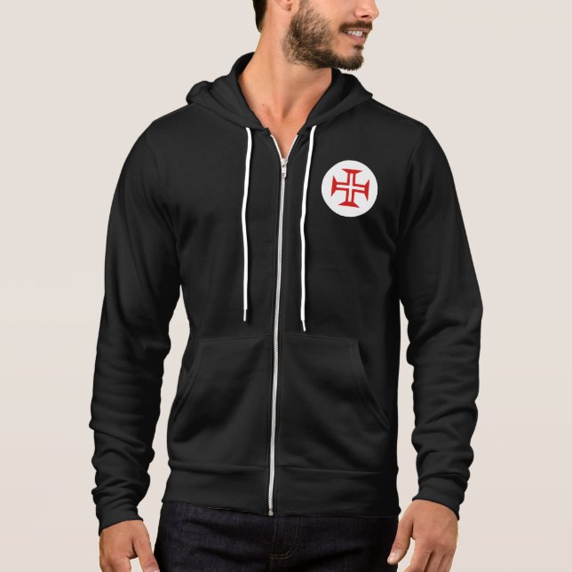 Portugiesische Muster Hoodie (Vorderseite)