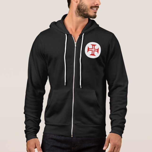 Portugiesische Muster Hoodie (Vorderseite)