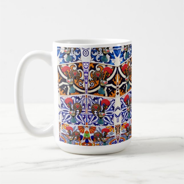 Portugiesische Muster Kaffeetasse (Links)