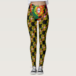 Portugiesische Muster Leggings