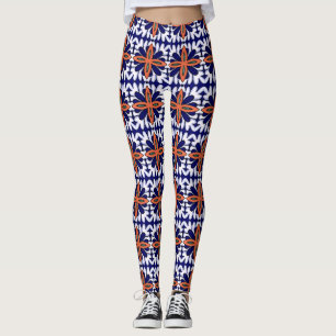 Portugiesische Muster Leggings