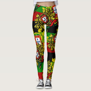Portugiesische Muster Leggings