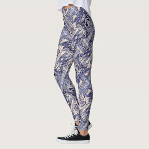Portugiesische Muster Leggings