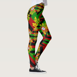 Portugiesische Muster Leggings