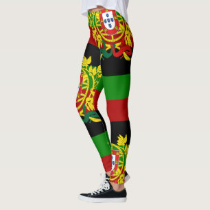 Portugiesische Muster Leggings