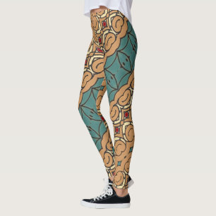 Portugiesische Muster Leggings