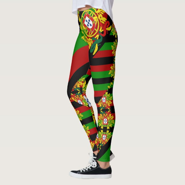 Portugiesische Muster Leggings (Links)