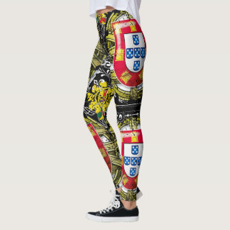 Portugiesische Muster Leggings