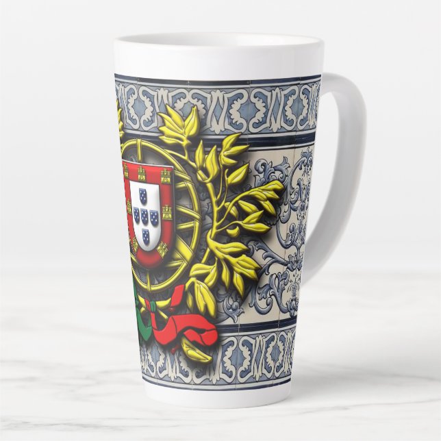 Portugiesische Muster Milchtasse (Rechte Ecke)
