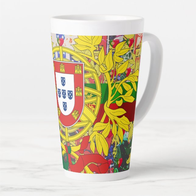 Portugiesische Muster Milchtasse (Rechte Ecke)