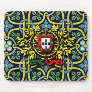 Portugiesische Muster Mousepad