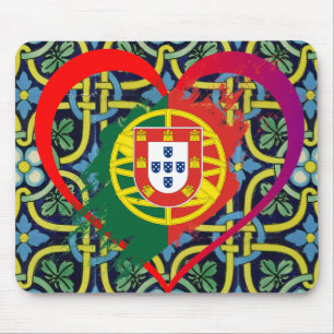 Portugiesische Muster Mousepad