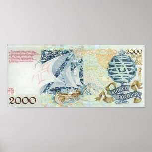 Portugiesische Muster Poster