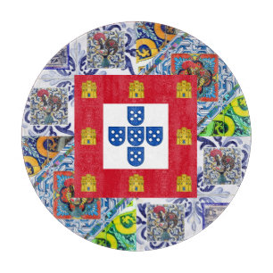 Portugiesische Muster Schneidebrett