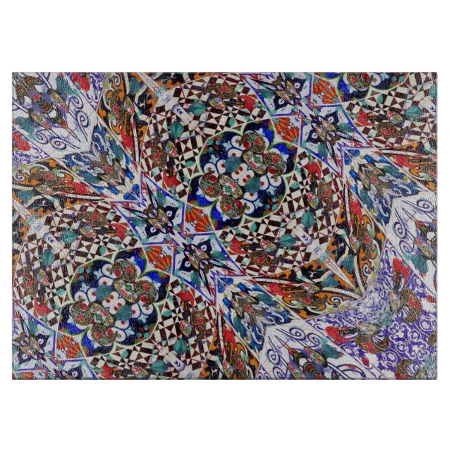 Portugiesische Muster Schneidebrett (Vorderseite)