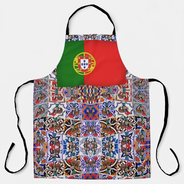 Portugiesische Muster Schürze (Vorderseite)