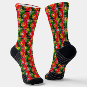 Portugiesische Muster Socken
