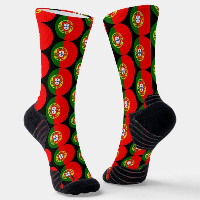 Portugiesische Muster Socken (Gewinkelt)