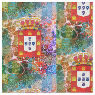 Portugiesische Muster Stoff