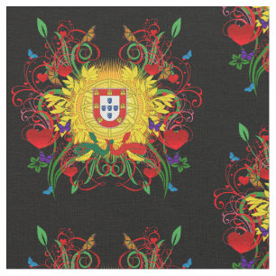 Portugiesische Muster Stoff